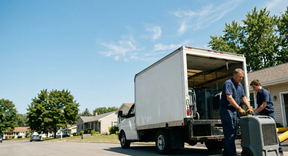 Water Damage Cleanup in Mechanicsville, IA near me